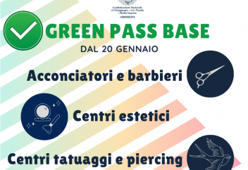 Green pass base per centri estetici e acconciatori e tintolavanderie