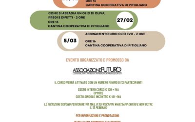 ConsapevOLI: il corso per conoscere l’olio extravergine di oliva
