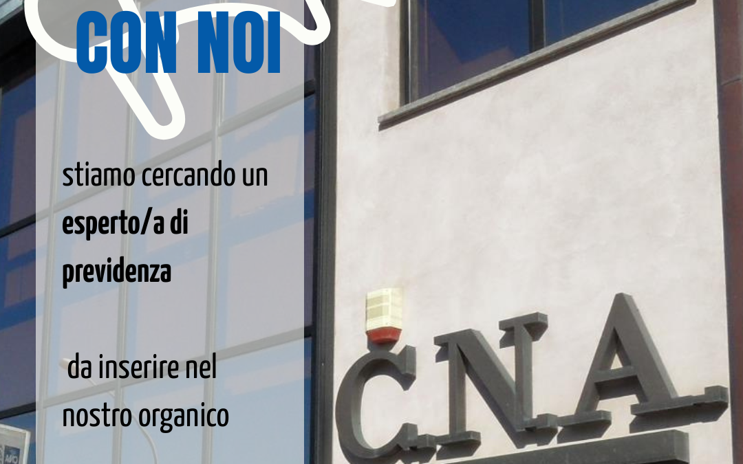 Cerchiamo un esperto/a di previdenza