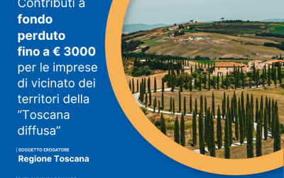 Toscana diffusa: ecco le agevolazioni per le imprese di vicinato