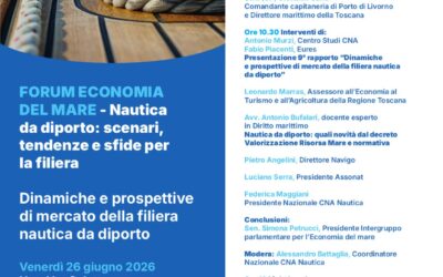“Forum economia del mare” torna l’appuntamento sulla nautica da diporto